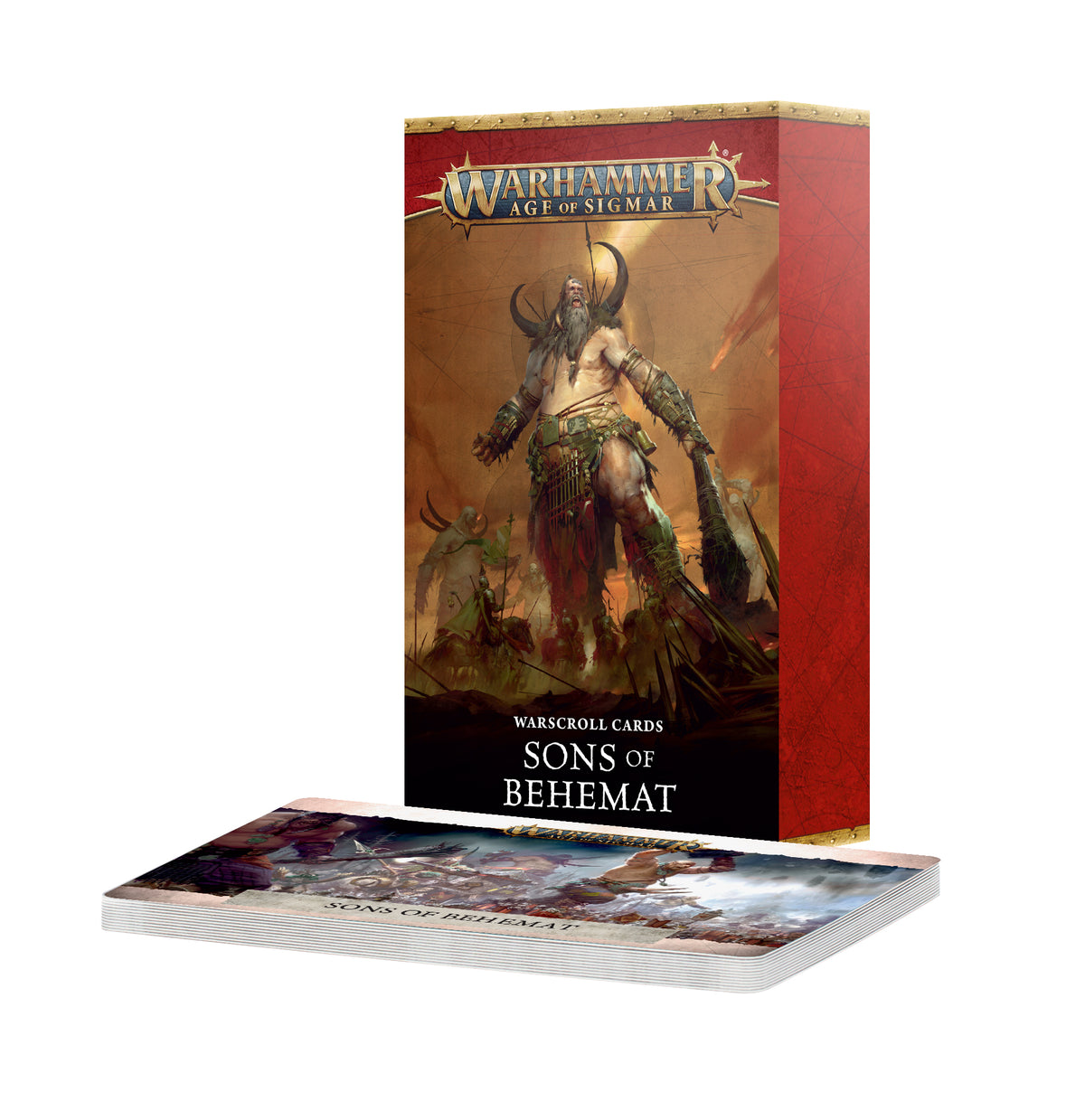 AOS - Warscroll Cards: Sons of Behemat