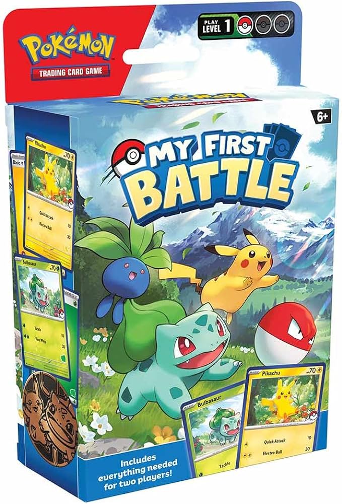 Pokemon - My First Battle, Everything Needed for Two Players!