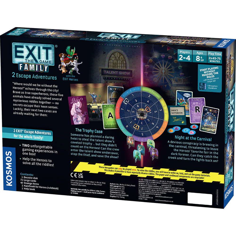 EXIT: The Game, Family - The Trophy Case - Night at the Carnival