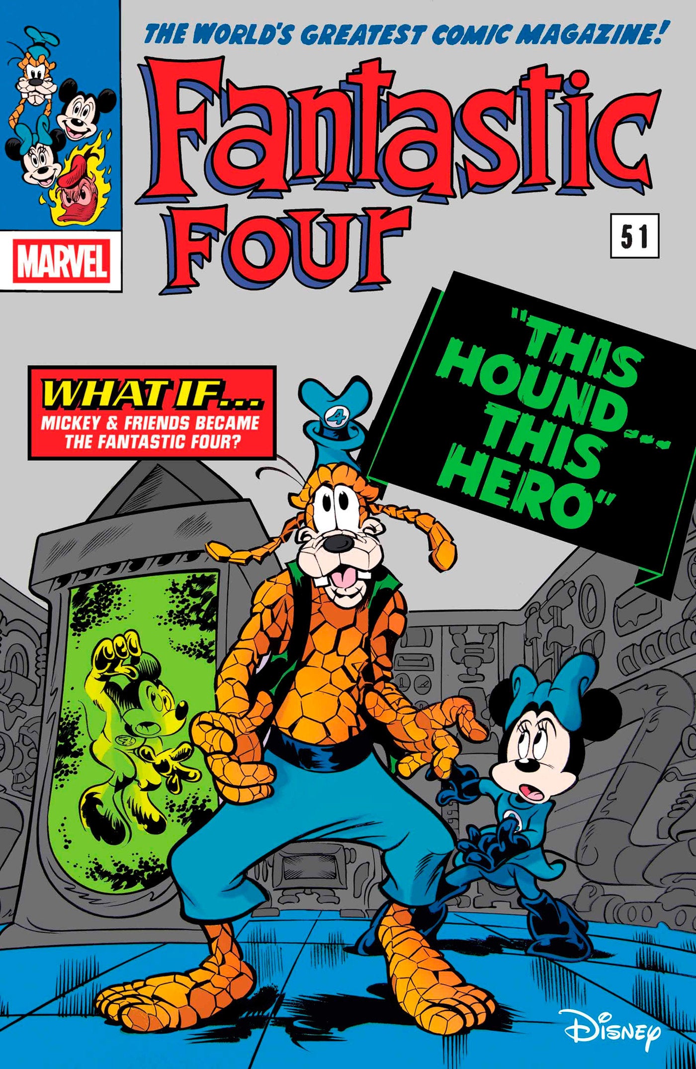 Fantastic Four #29 Mottura What If Disney Fantastic Four Variant