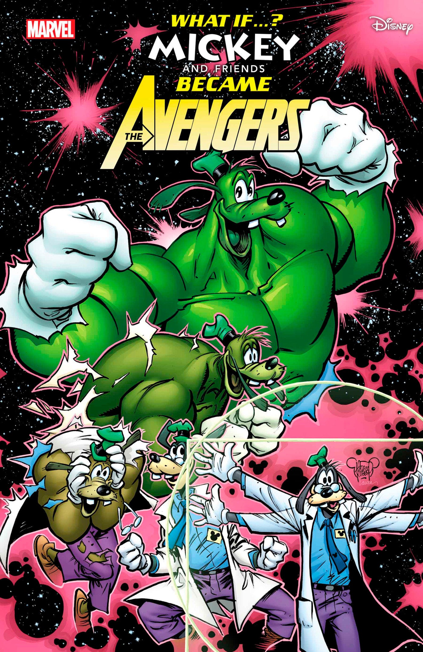 Marvel & Disney: What If...? Mickey & Friends Became The Avengers #1 Adam Kubert Variant