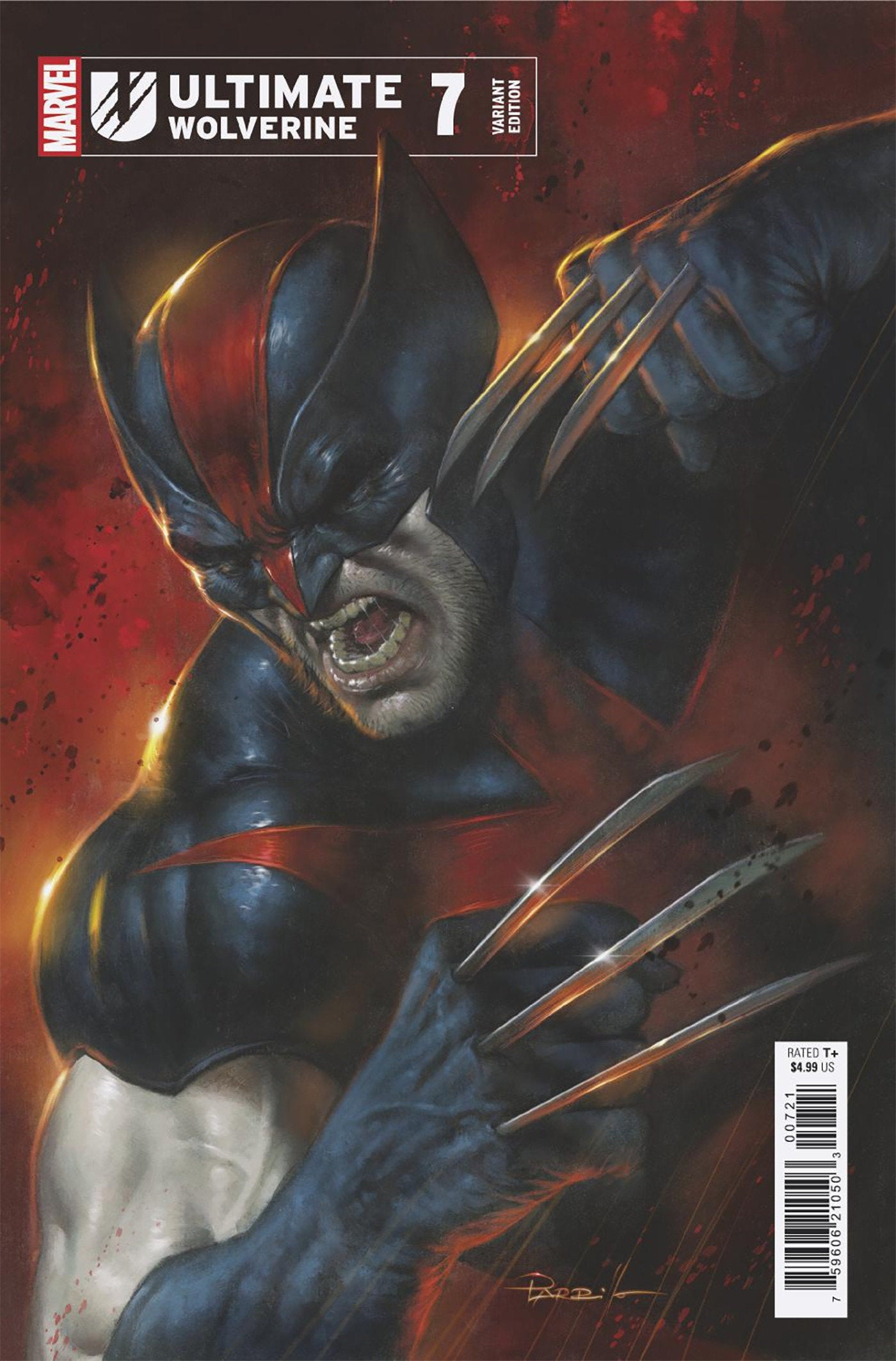 Ultimate Wolverine #7 Lucio Parrillo Variant