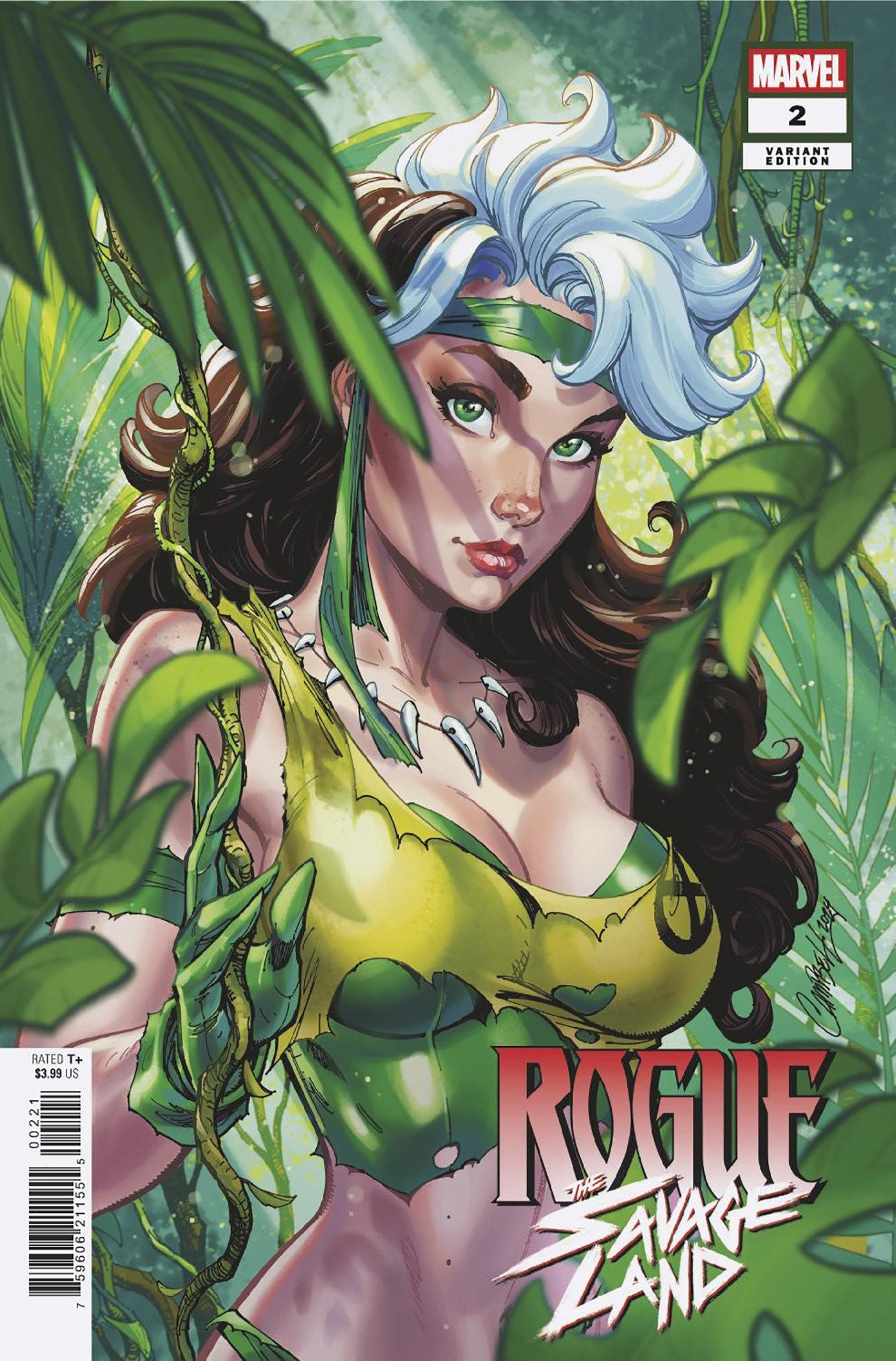 Rogue The Savage Land #2 (Of 5) J Scott Campbell Variant