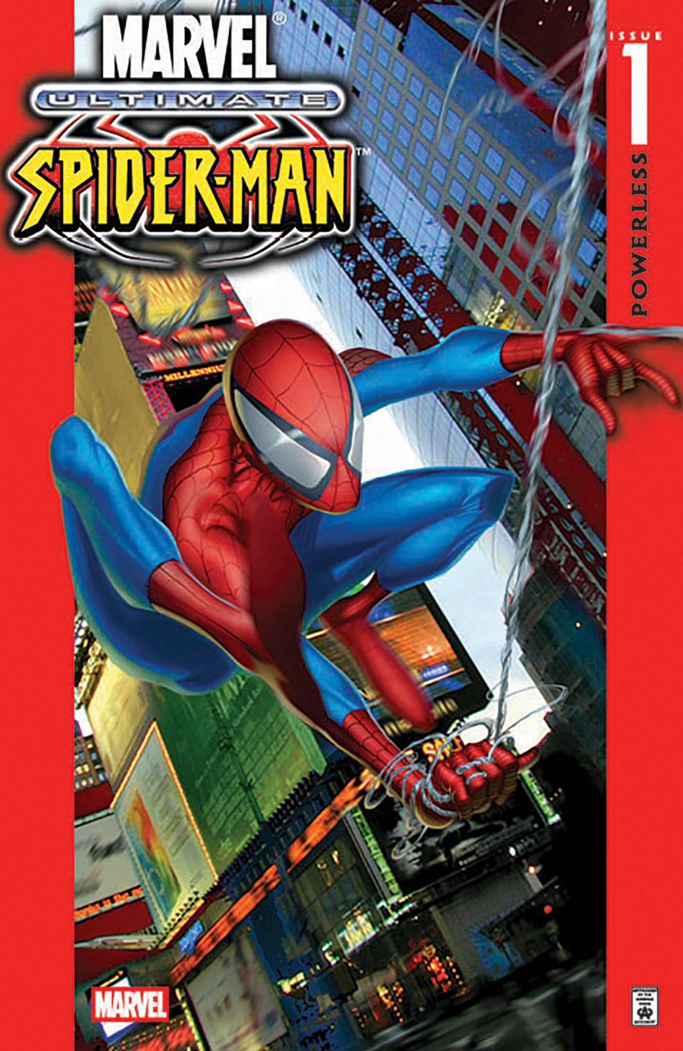 Ultimate Spider-Man #1 Facsimile Edition Foil Variant