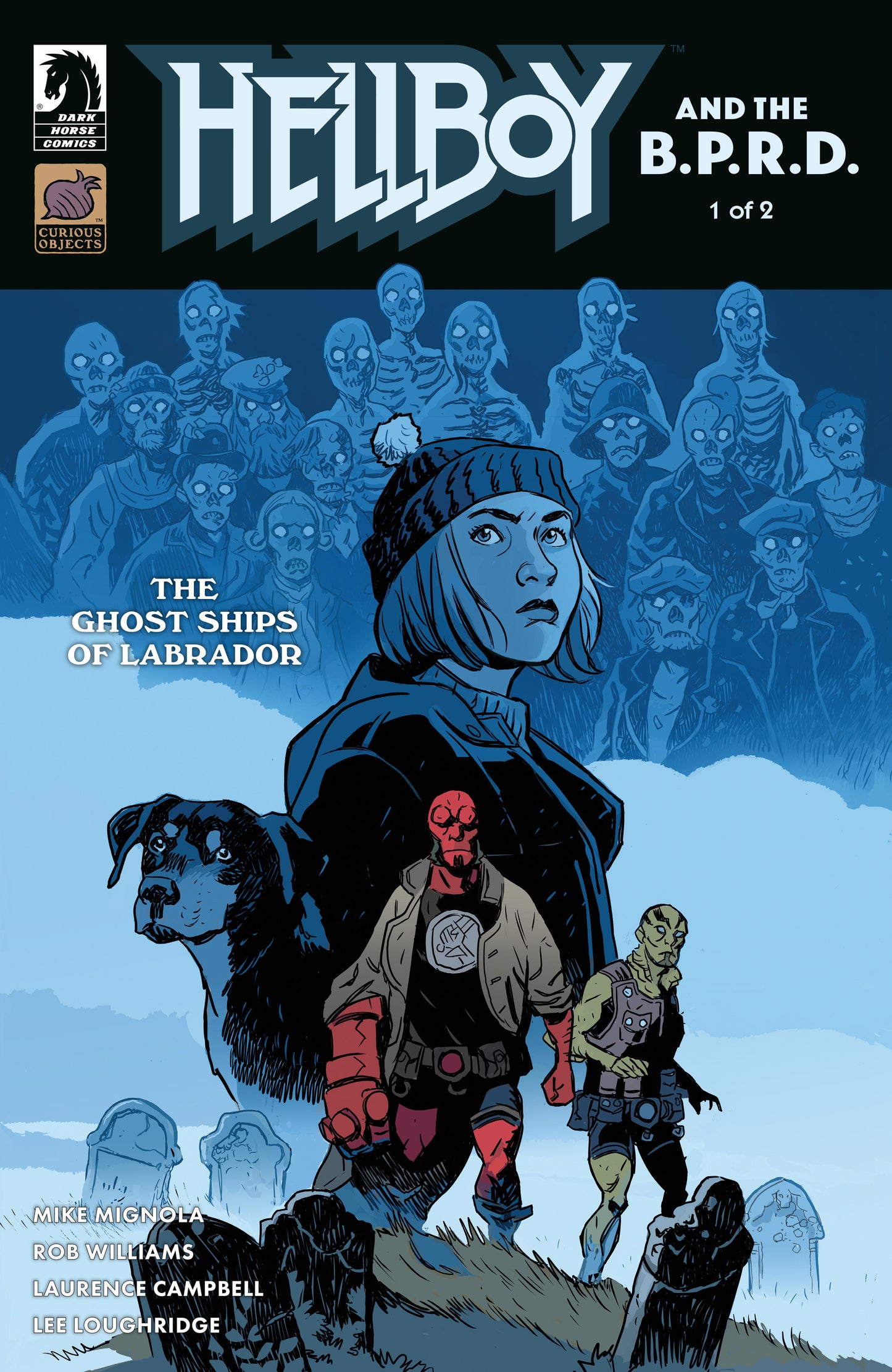 Hellboy And The B.P.R.D.: The Ghost Ships Of Labrador #1 (Cover B) (Matt Smith)