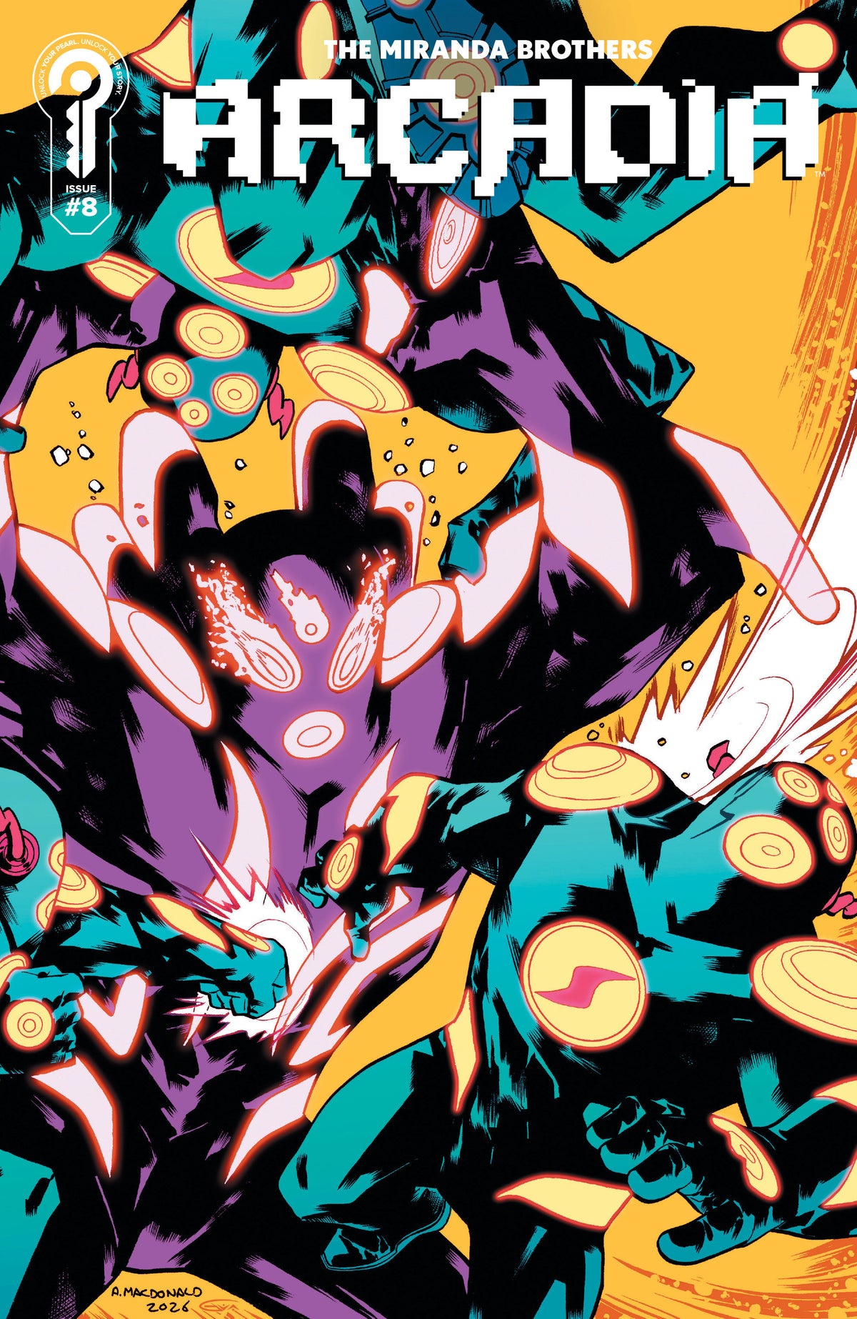 Arcadia #8 Cover B Andy Mac Donald