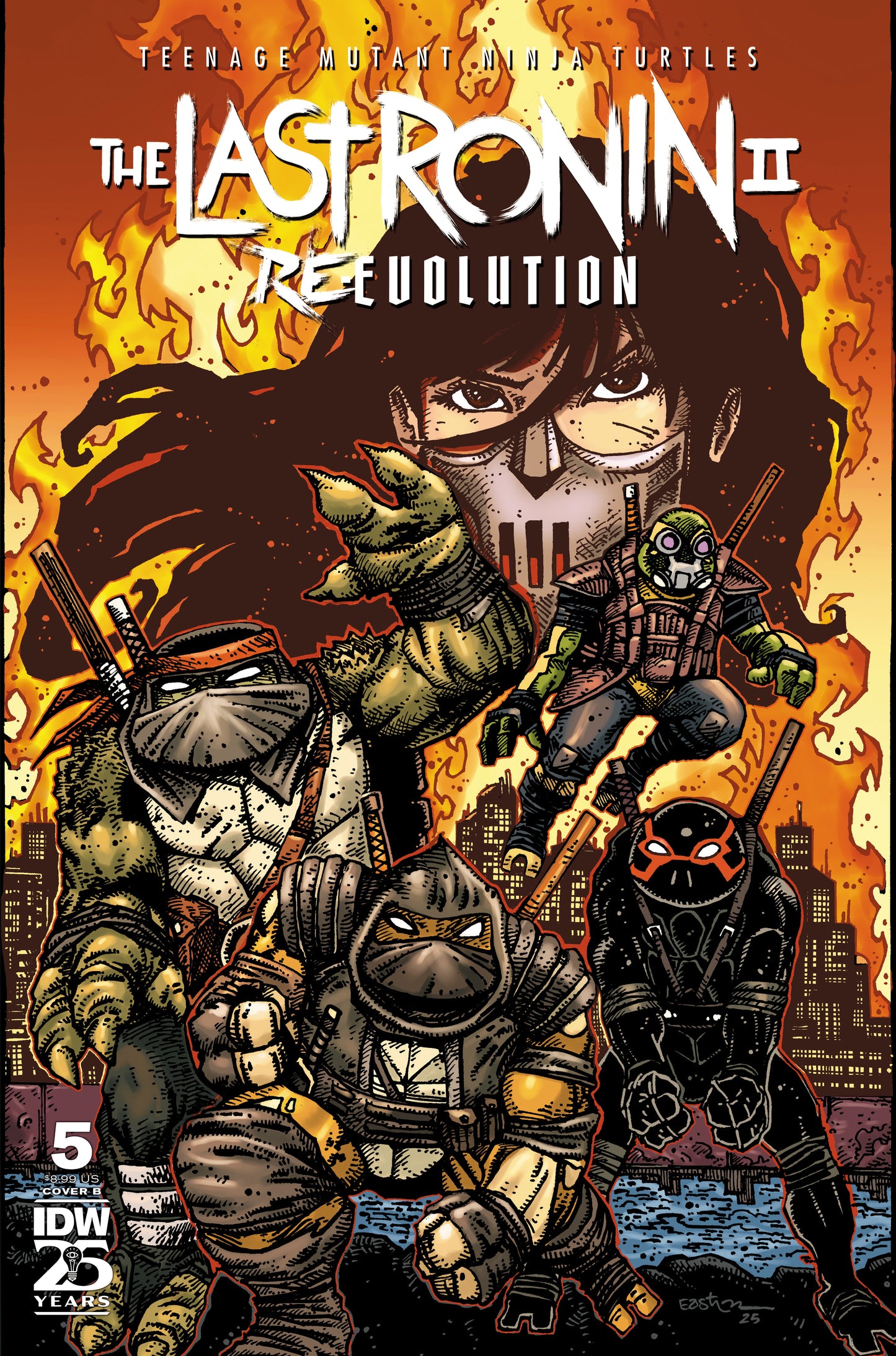 Teenage Mutant Ninja Turtles: The Last Ronin II—Re-Evolution #5 Variant B (Eastman)