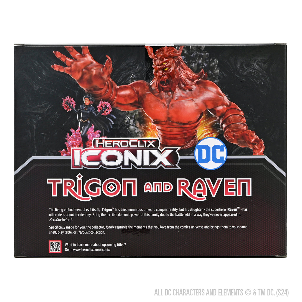 HeroClix - Iconix: Trigon and Raven