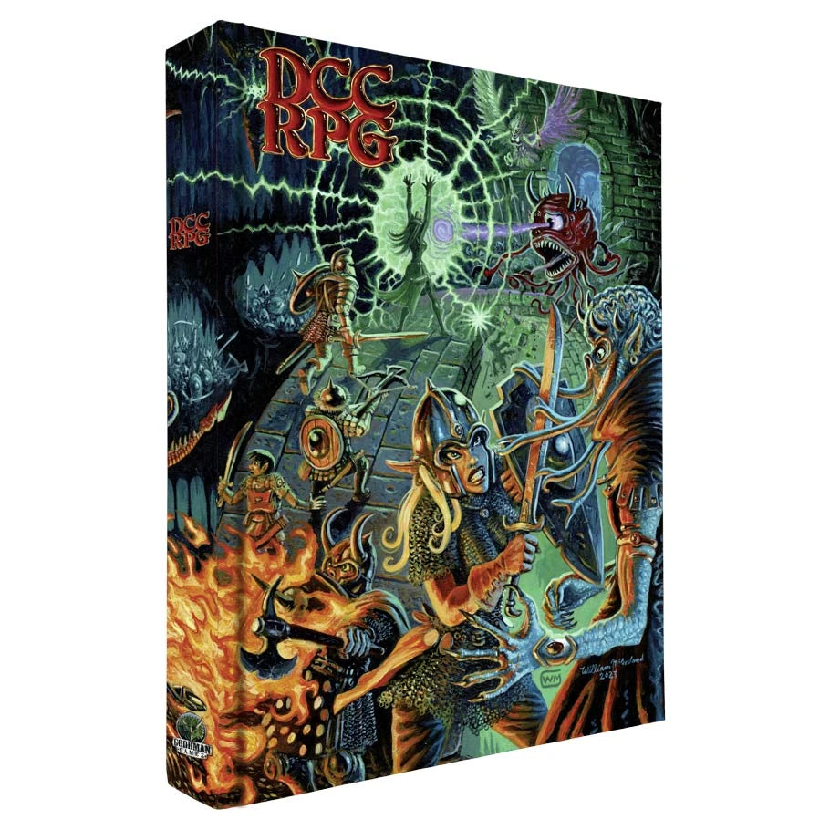 Dungeon Crawl Classics: Core Rulebook (DCC 2026 Edition) William McAusland Cover