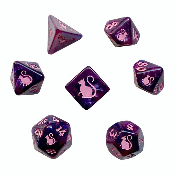 Kitty Clacks - Cheshire 7-Die Set