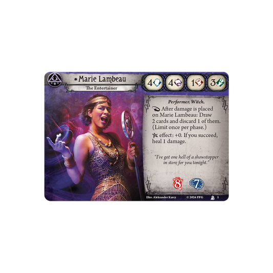 Arkham Horror: The Card Game - Marie Lambeau Investigator Deck