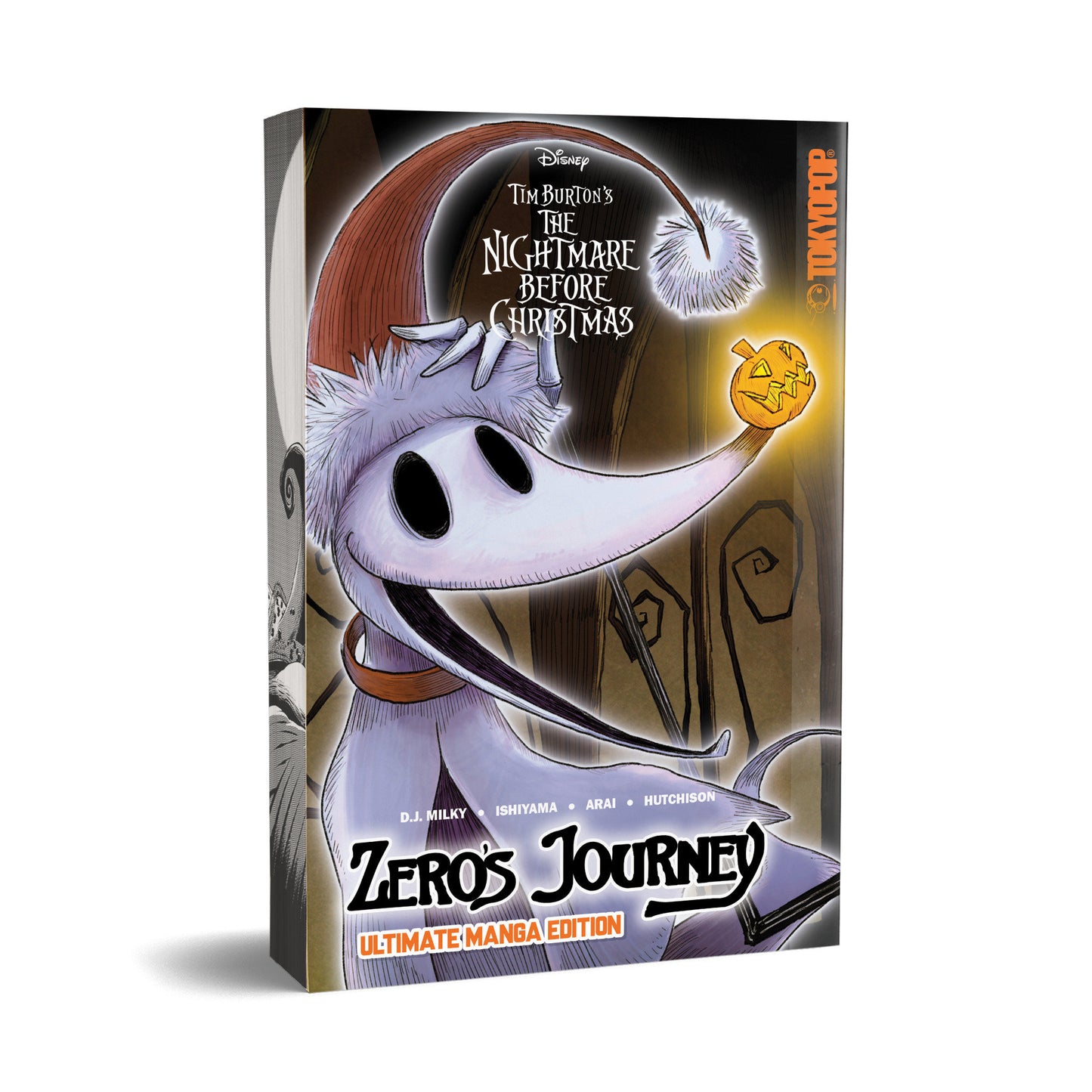 Disney Tim Burton'S The Nightmare Before Christmas: Zero'S Journey (Ultimate Manga Edition With Sprayed Edges)