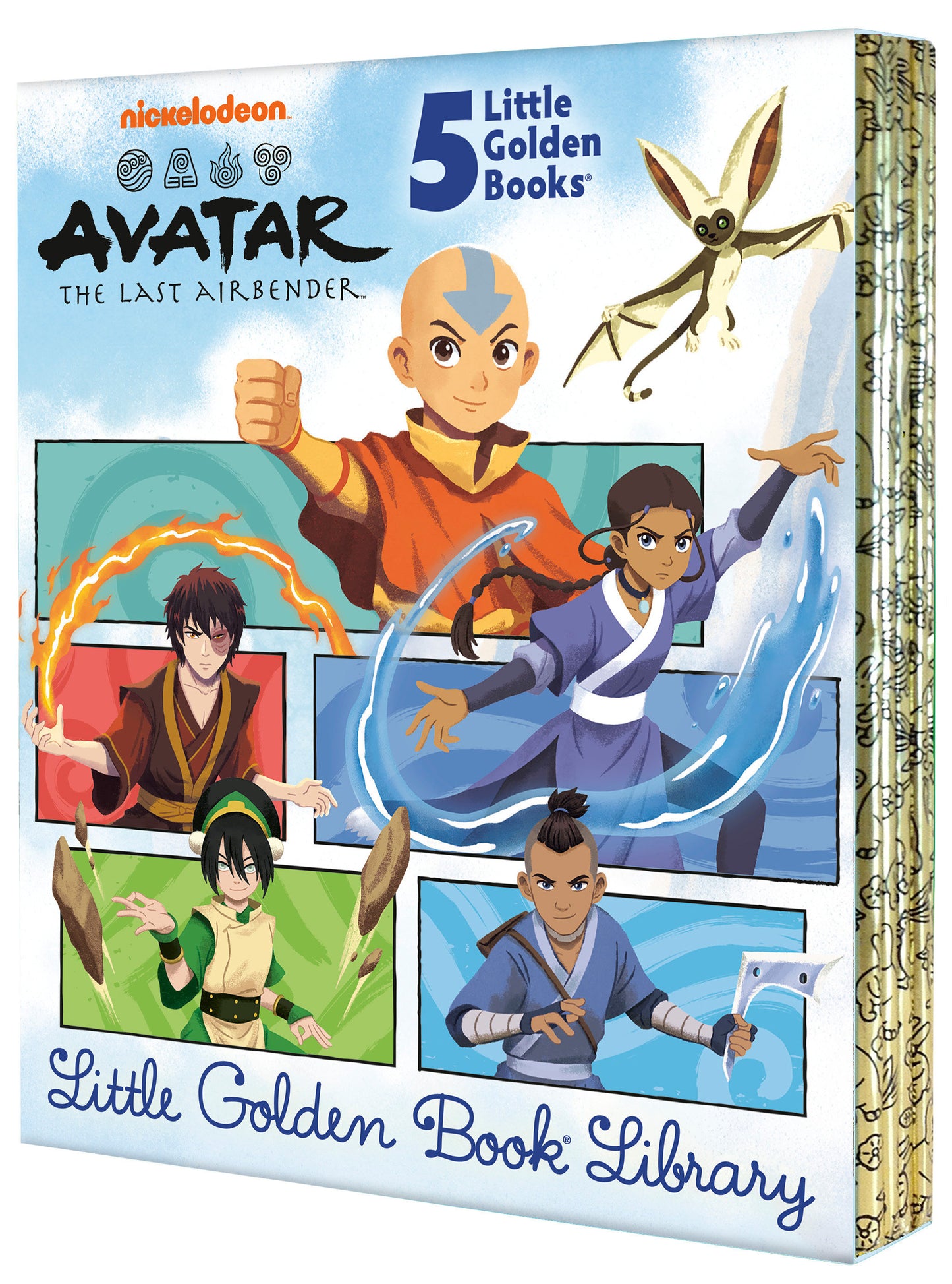 Avatar: The Last Airbender Little Golden Books 1 5 Boxed Set