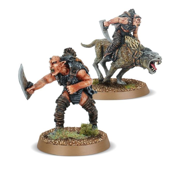 LOTR - Lord of the Rings, Sharku Warg Rider Captain Pack