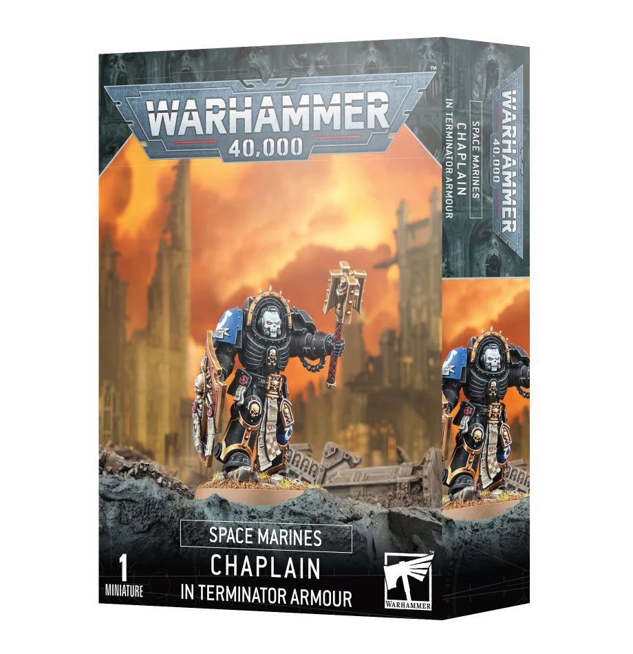 40K - Space Marines, Chaplain In Terminator Armour