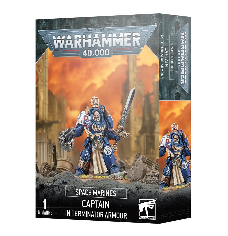 40K - Space Marines, Captain in Terminator Armor