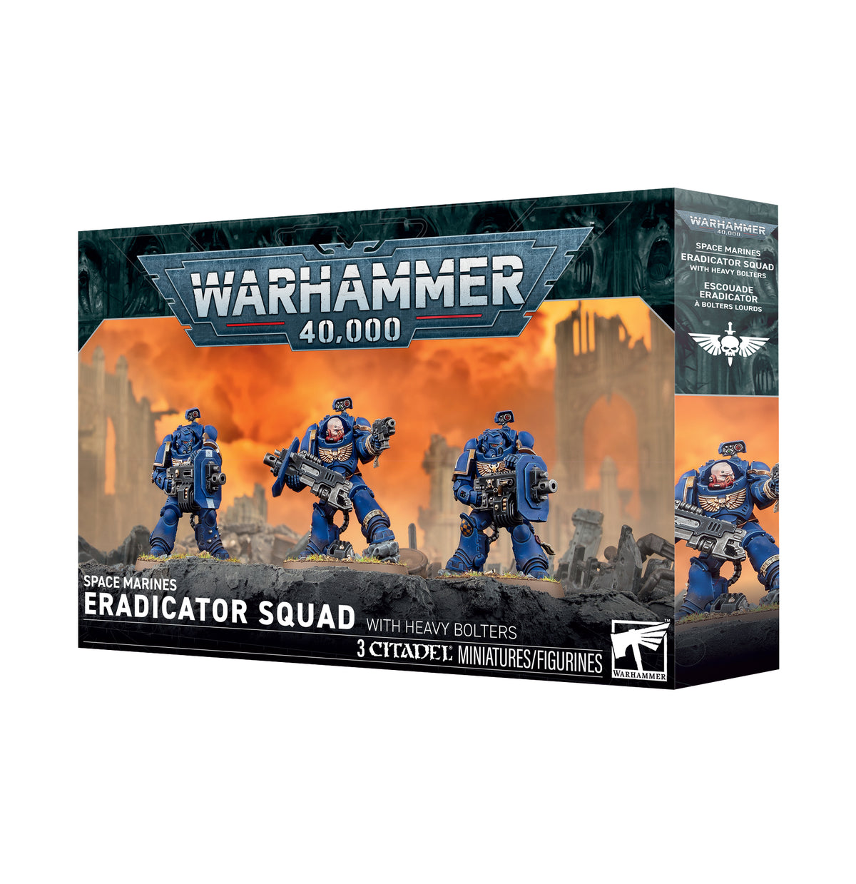 Warhammer 40K - Space Marines: Eradicator Squad with Heavy Bolters
