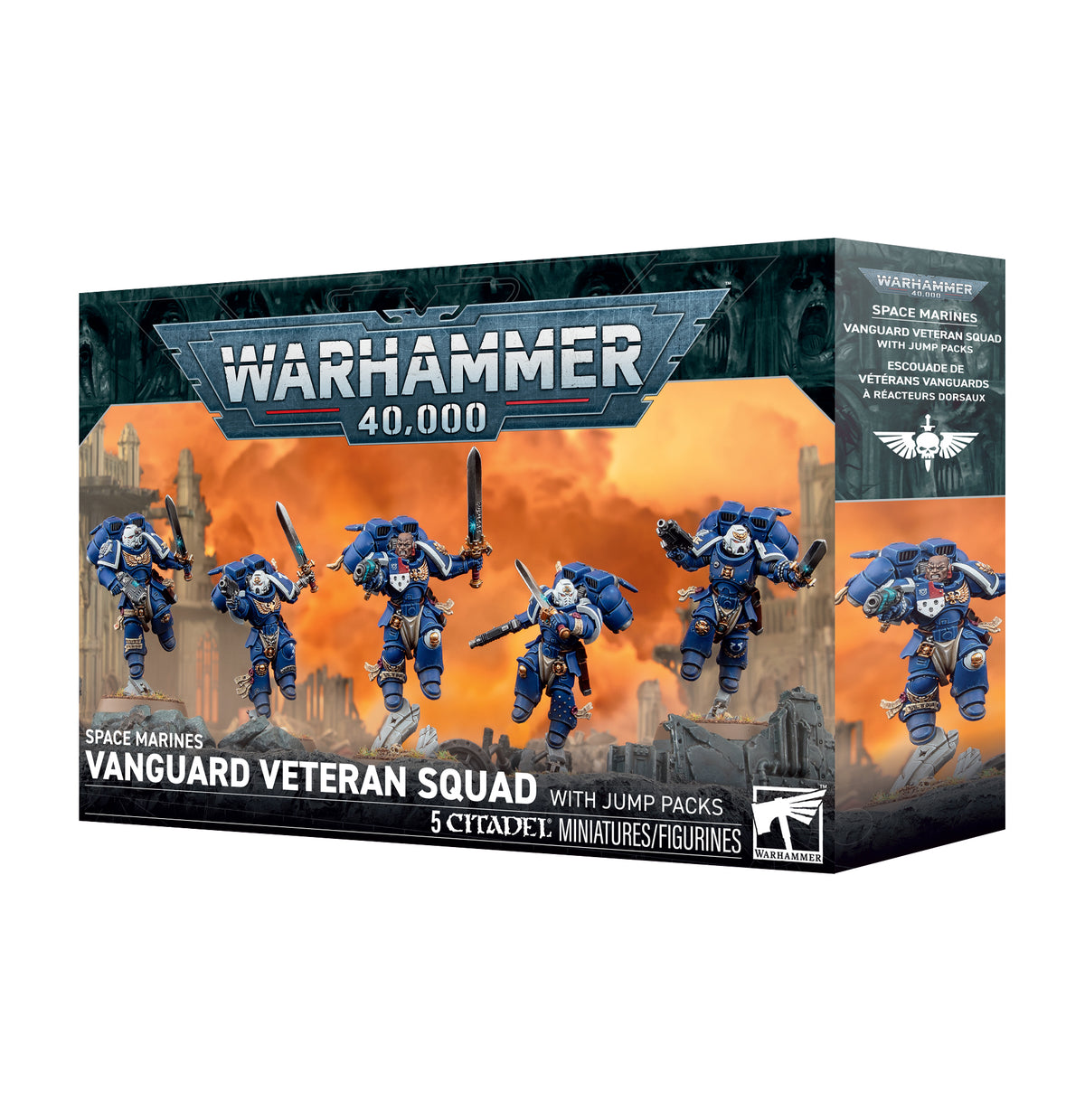 Warhammer 40K - Space Marines: Vanguard Veteran Squad with Jump Packs