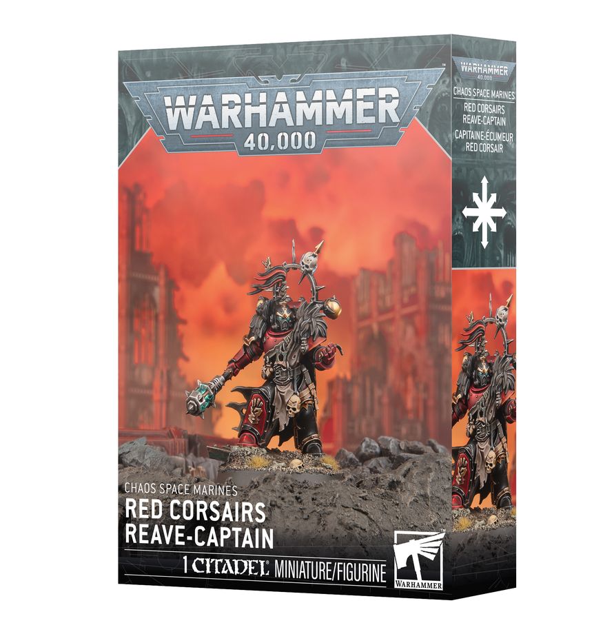 Warhammer 40K - Red Corsairs Reave-Captain
