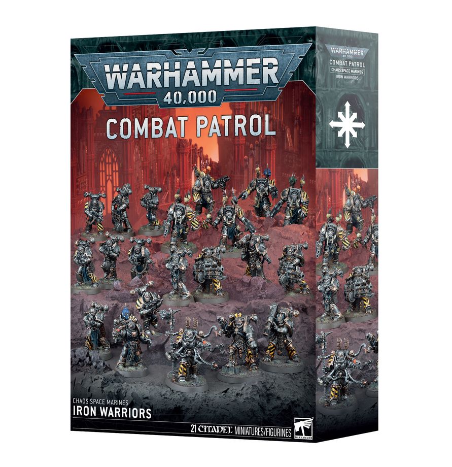 Warhammer 40K - Chaos Space Marines: Iron Warriors Combat Patrol
