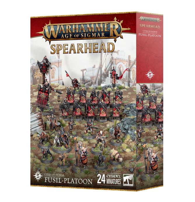 AOS - Spearhead: Cities of Sigmar: Fusil-Platoon