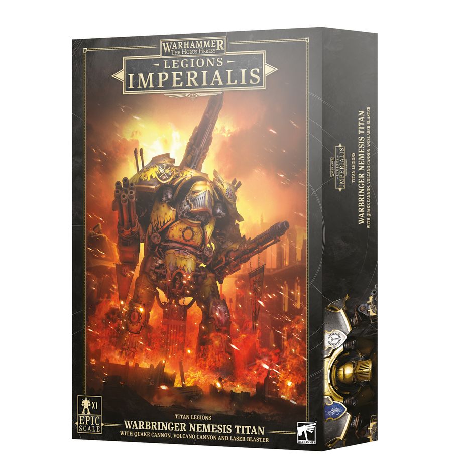 Horus Heresy - Legions Imperialis, Warbringer Nemesis Titan Warbringer Quake Cannon