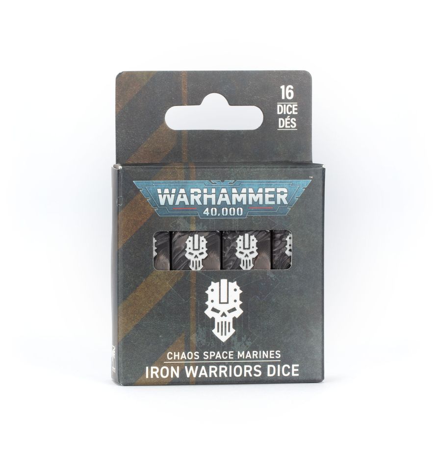 Warhammer 40K - Iron Warriors Dice Set