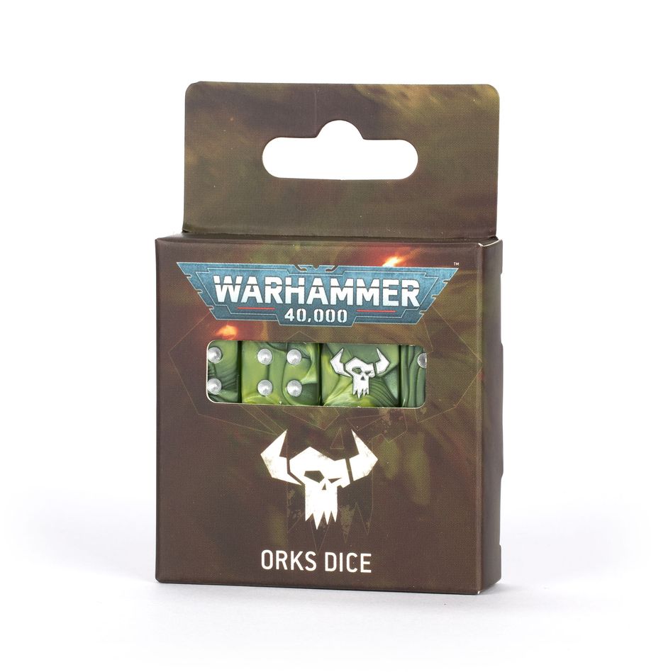 40K - Orks Dice Set