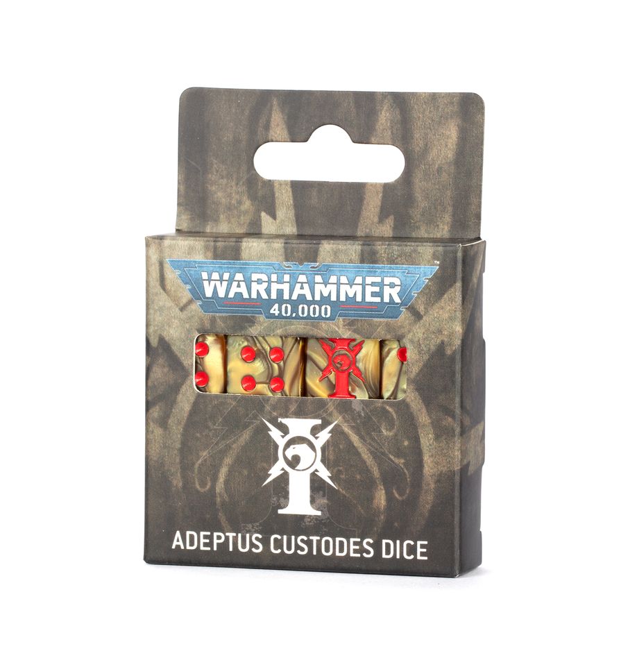 40K - Adeptus Custodes Dice Set