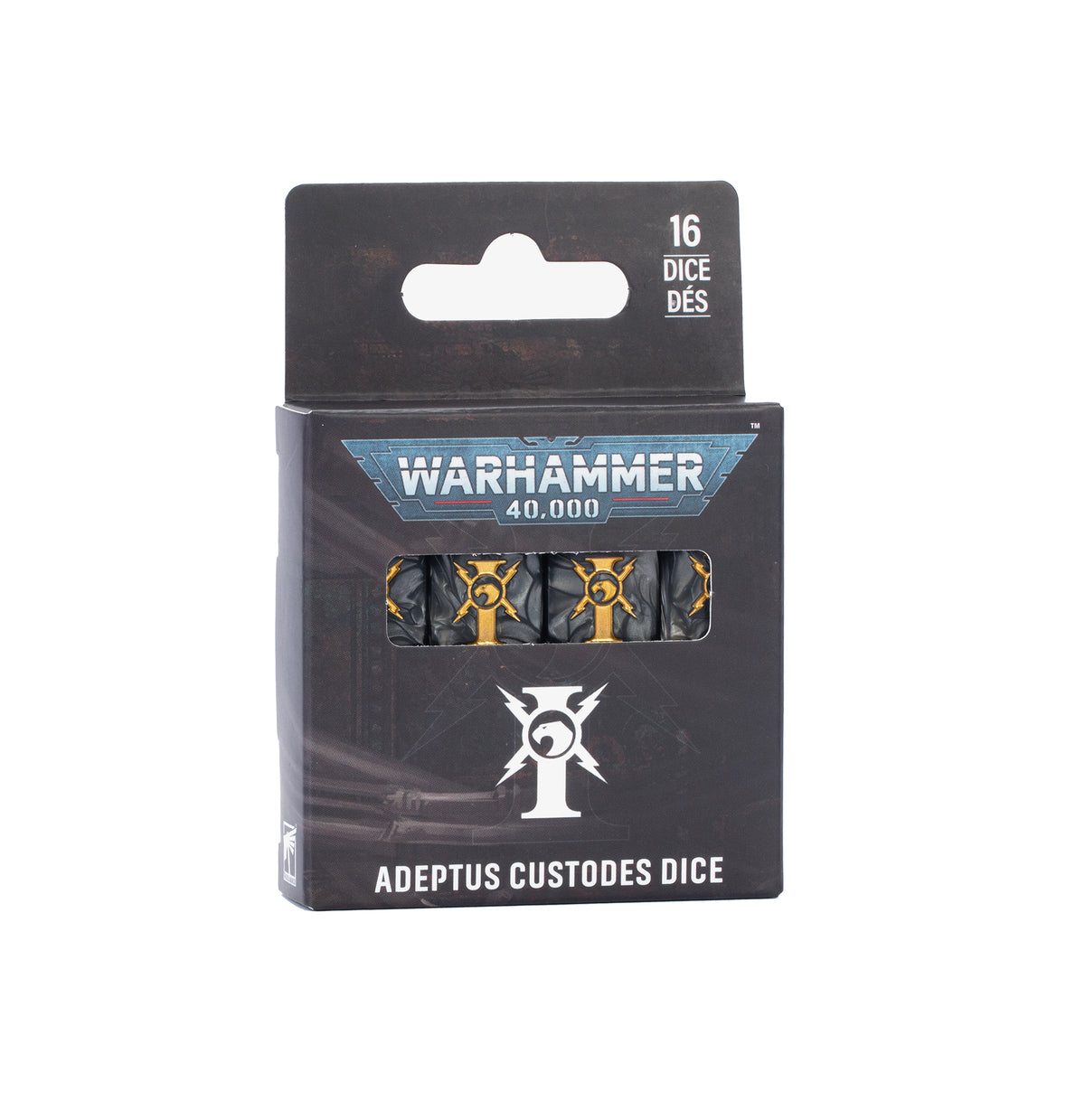 Warhammer 40K - Adeptus Custodes: Dice Set