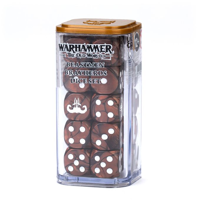 Warhammer The Old World - Beastmen Brayherds, Dice Set