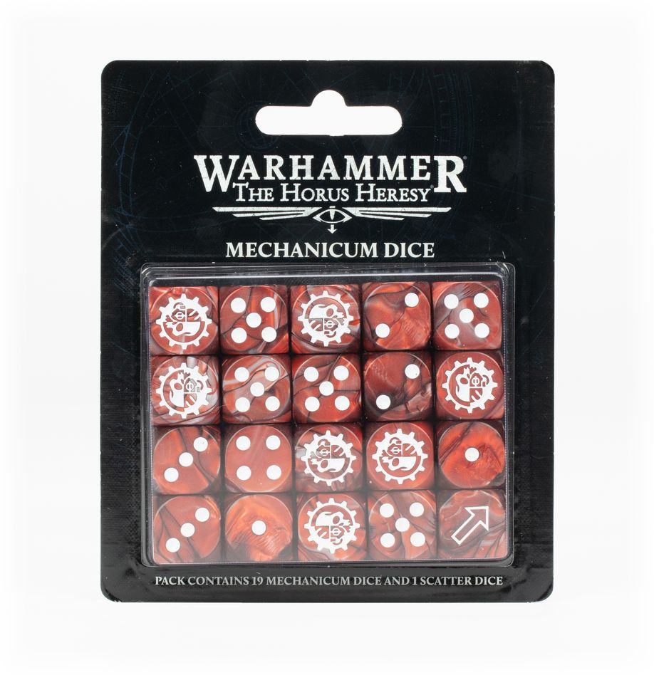 Horus Heresy - Legions Imperialis, Mechanicum Dice Set
