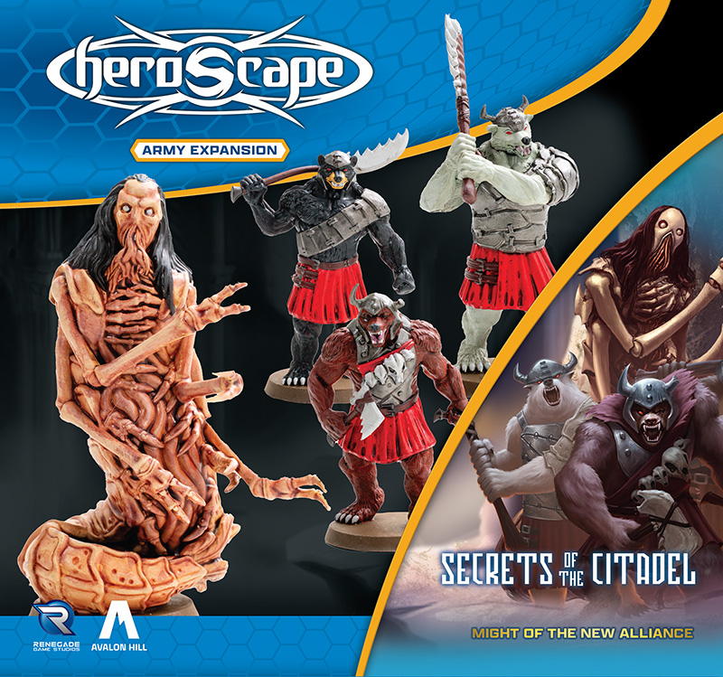 Heroscape: Secrets of the Citadel Army Expansion | Might of the New Alliance
