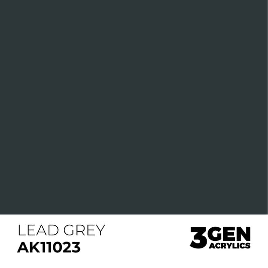 AK Interactive 3G Acrylic Paint: Lead Grey