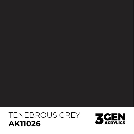 AK Interactive 3G Acrylic Paint: Tenebrous Grey