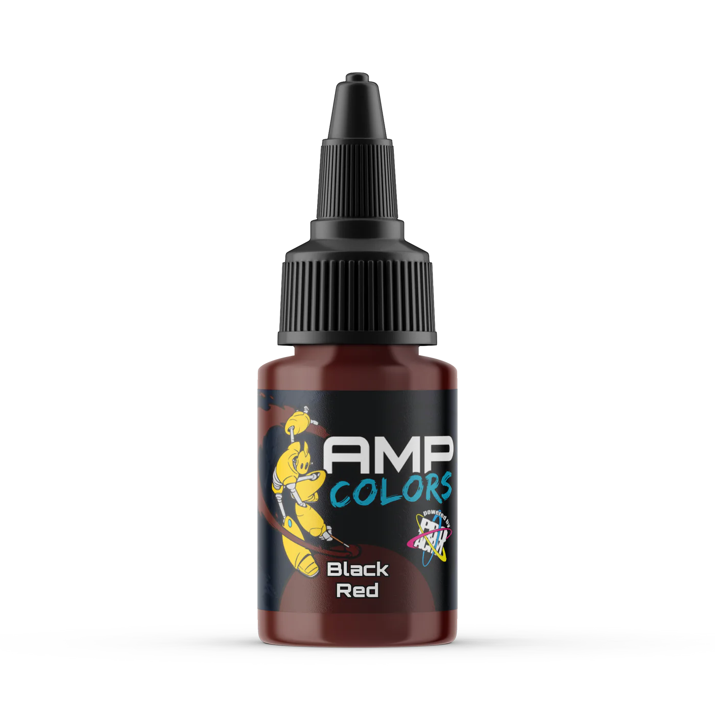 Monument Hobbies - Pro Acryl Paint, AMP Colors: Black Red