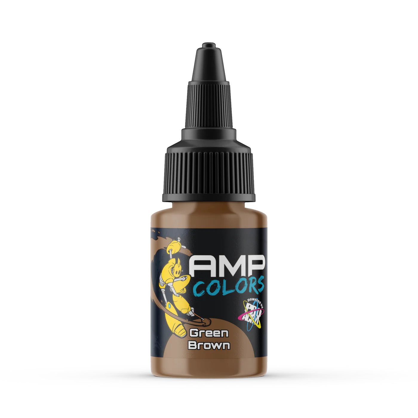 Monument Hobbies - Pro Acryl Paint, AMP Colors: Green Brown