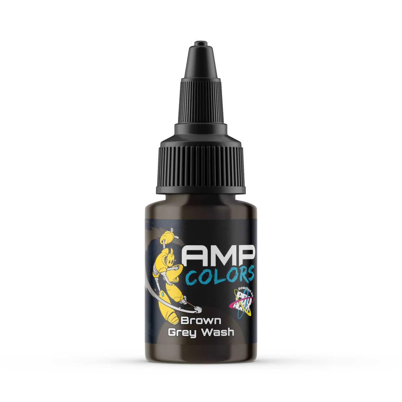 Monument Hobbies - Pro Acryl Paint, AMP Colors: Brown Grey Wash