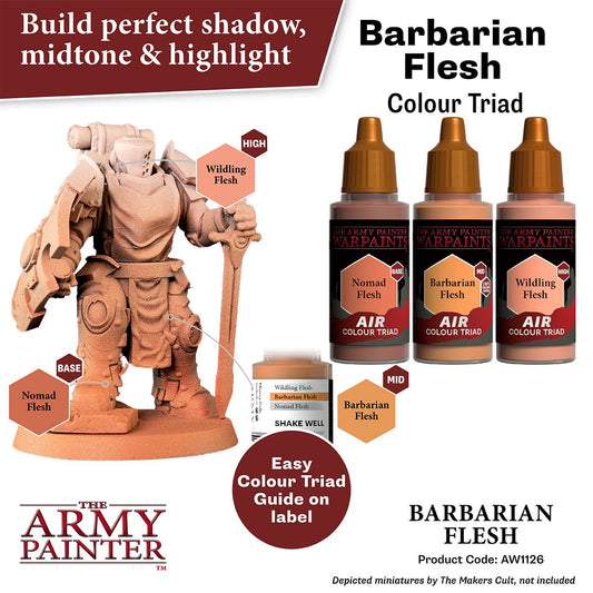 The Army Painter - Air Colour Triad Barbarian Flesh