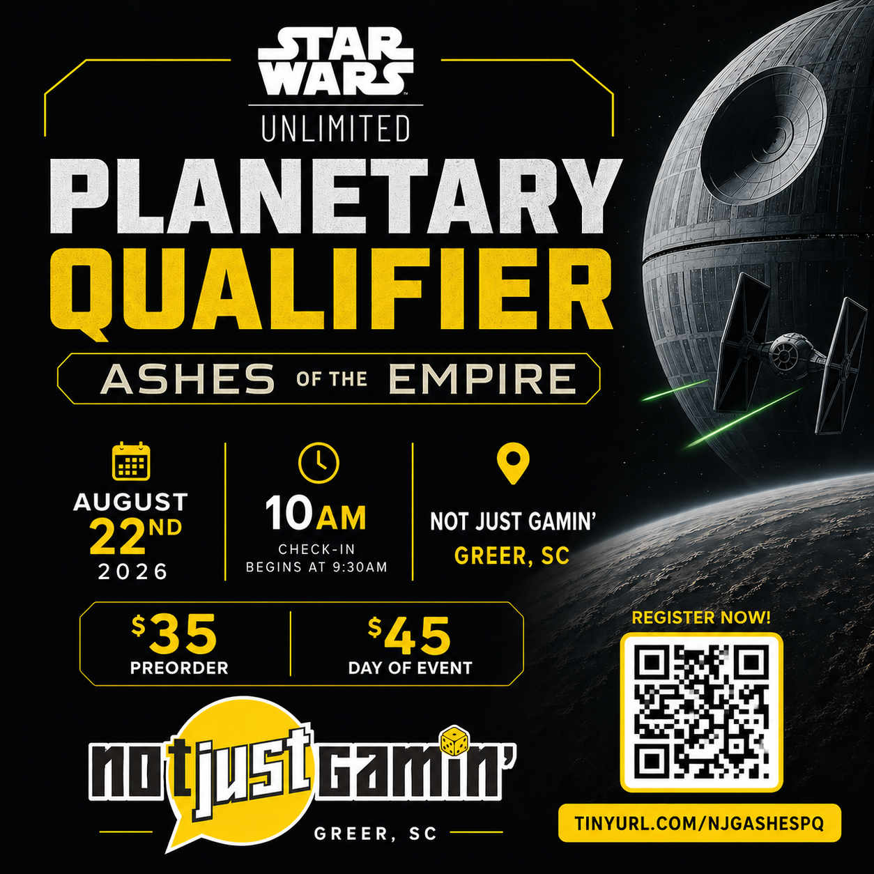 Star Wars Unlimited: Ashes of the Empire Planetary Qualifier Celebration