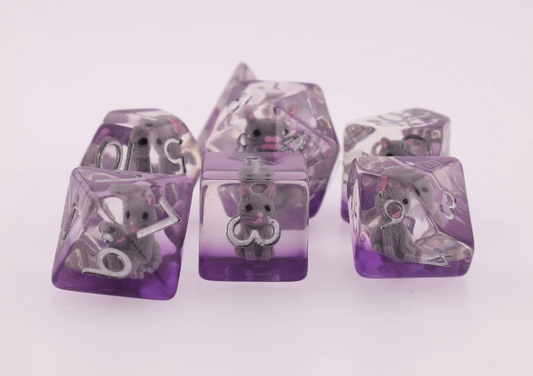 Foam Brain - Cozy Cat Dice Set