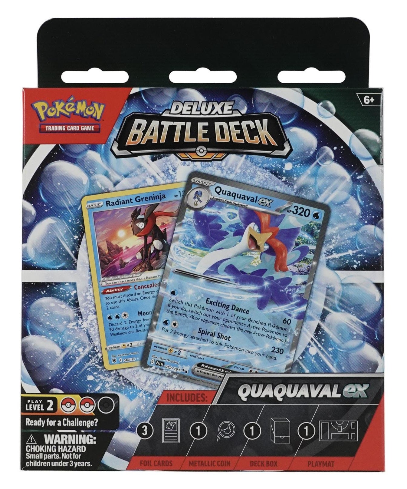 Pokemon Meowscarada ex / Quaquaval ex Deluxe Battle Deck