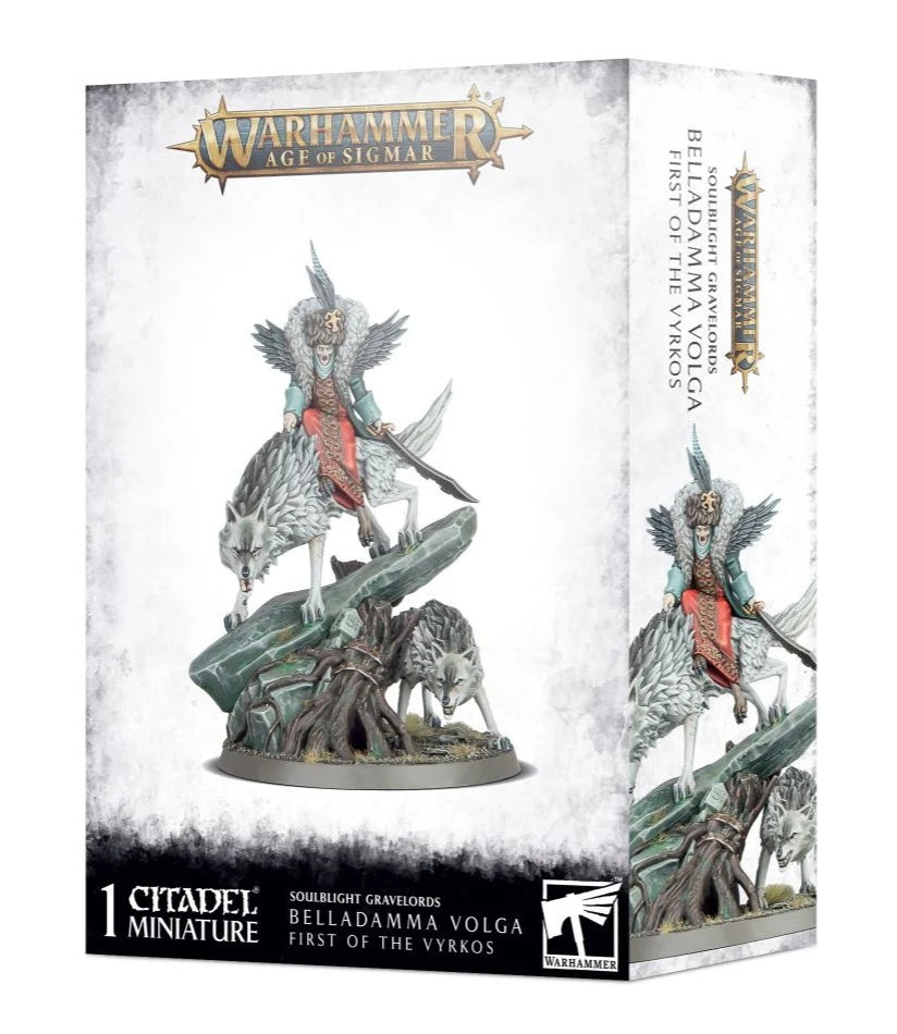 AOS - Soulblight Gravelords, Belladamma Volga FIRST OF THE VYRKOS