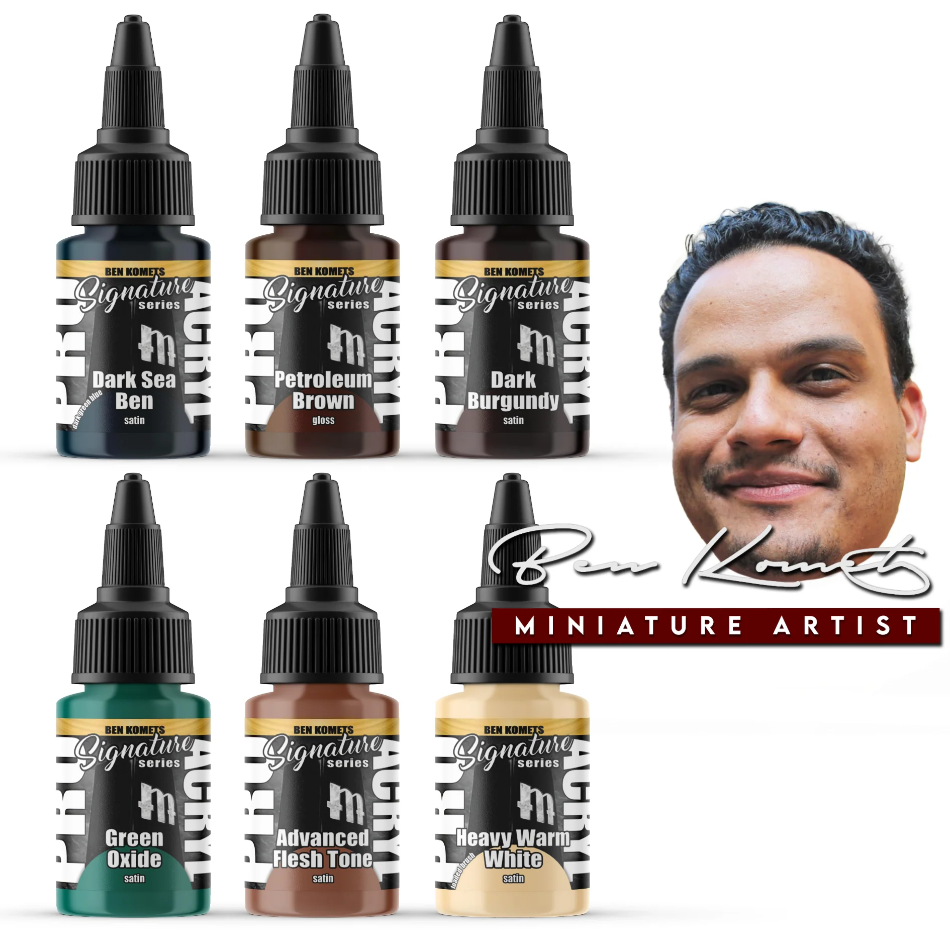 Monument Hobbies - Pro Acryl Paint, Ben Komets Heavy Warm White