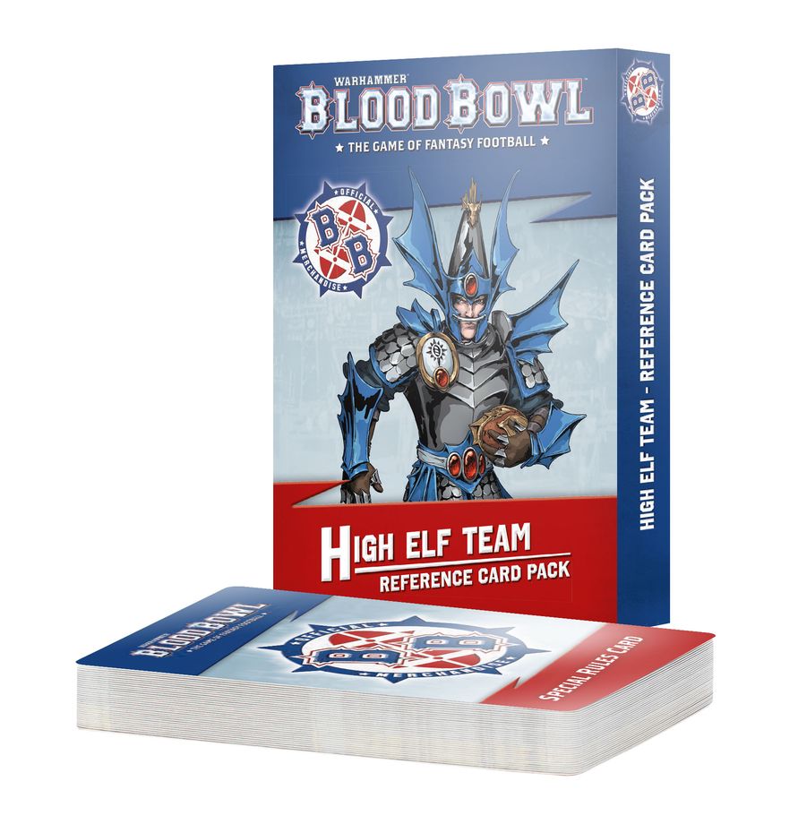 Blood Bowl - High Elf Team Reference Card Pack