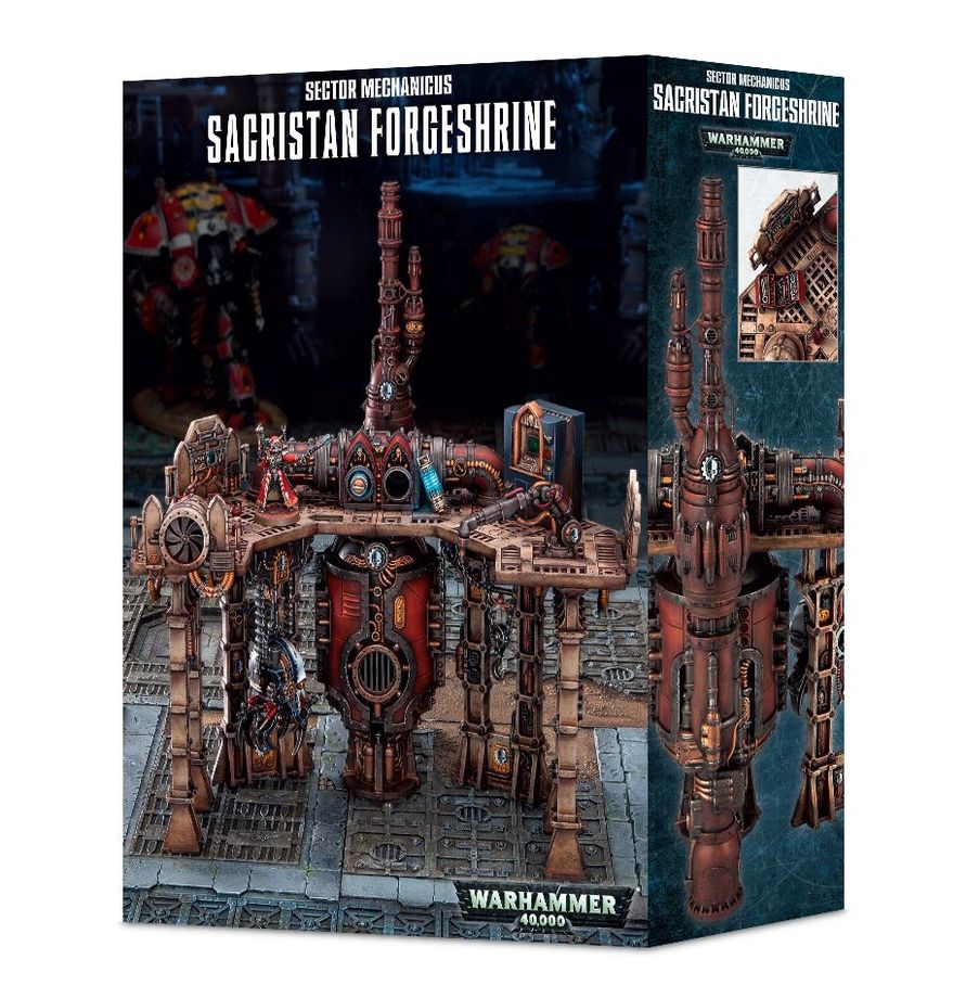 Warhammer 40K - Sector Mechanicus Sacristan Forgeshrine