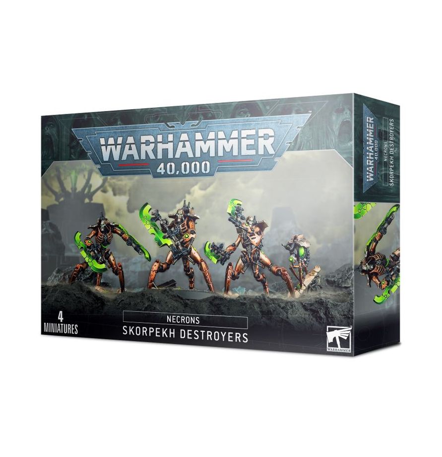 40K - Necrons, Skorpekh Destroyers