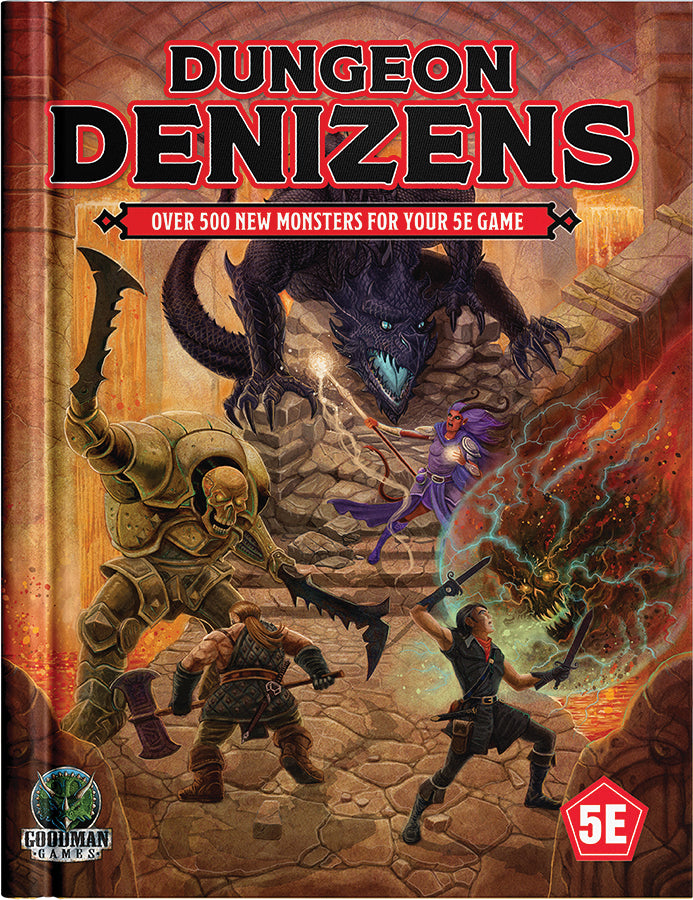Dungeon Denizens (5E) Hard Cover
