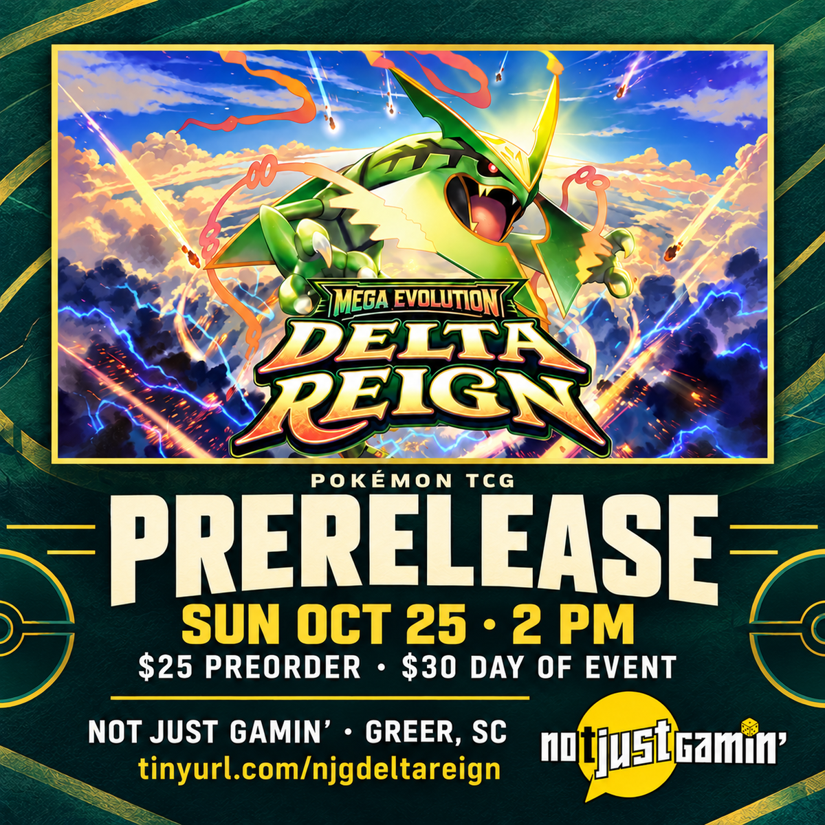 Pokémon Delta Reign Prerelease Celebration