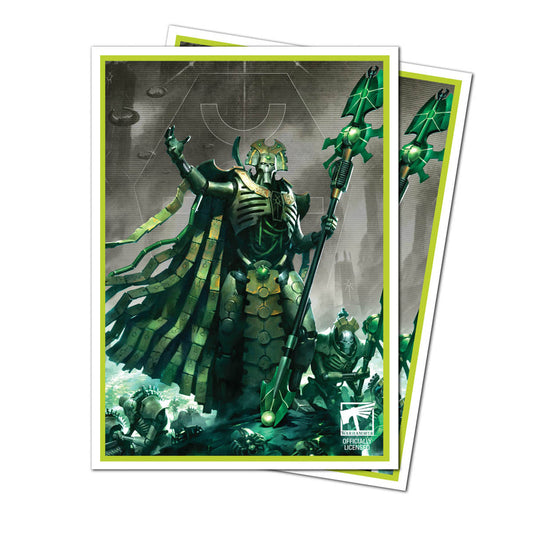 Warhammer 40K: Necron Codex Aligned 105ct Apex Deck Protector Sleeves